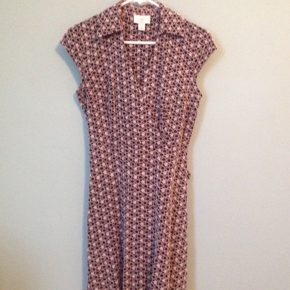 Ann Taylor Loft Embroidered Dress